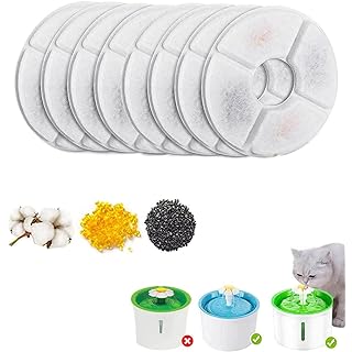 Pack de 8 Filtres à Triple Action pour abreuvoir pour chat